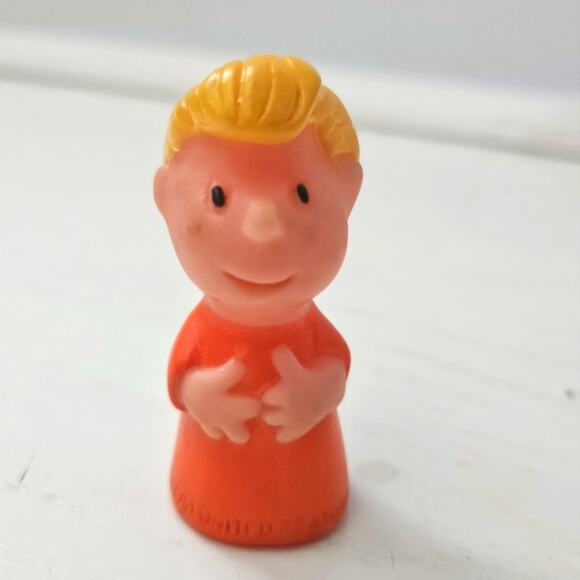 Peanuts Other - Peanuts Schroeder Figure United Feature Syndicate Toy Vintage 1951 Rubber Figure